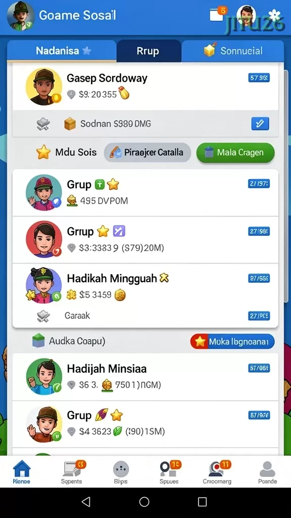 Cuplikan layar BOLA369 — aktivitas